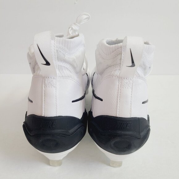 Nike Alpha Huarache NXT Baseball Cleats DJ6517-101 Size 7.5 White Black